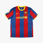 Barcelona 2010/2011 Retro Home Short Sleeve MESSI 10