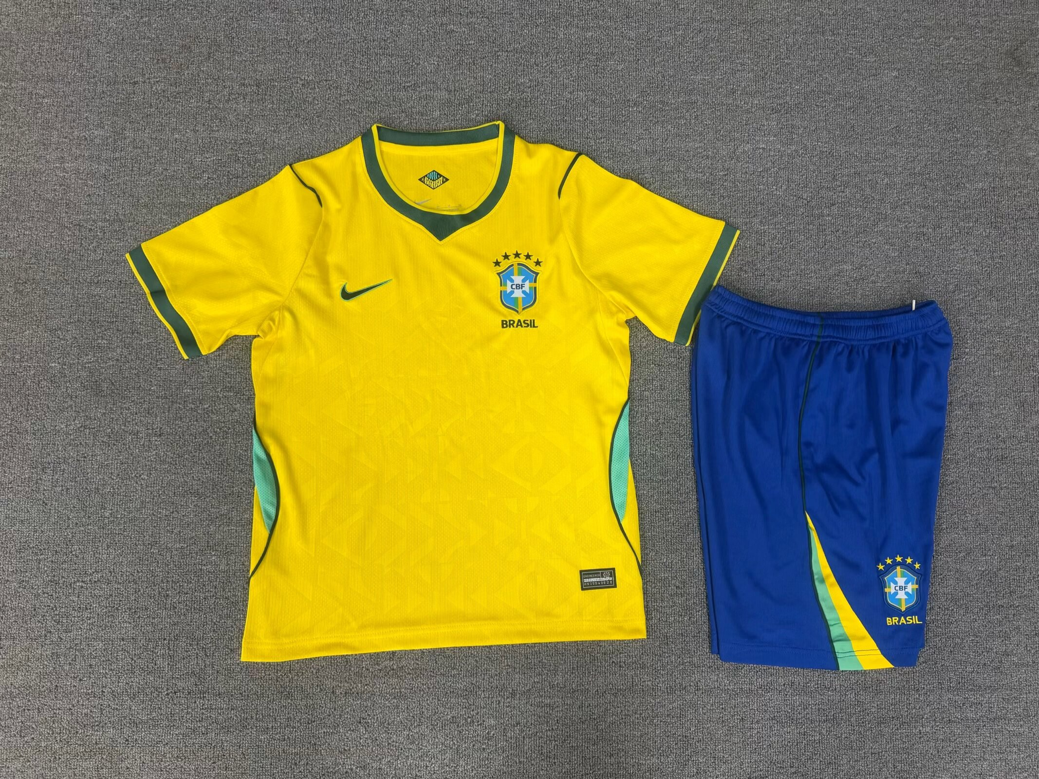 Brazil 2026 Home Kids VINI JR. 7