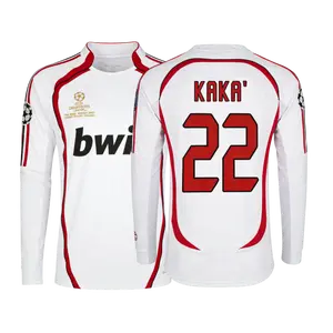 AC Milan 2007/2008 Retro Mens Away Long Sleeve