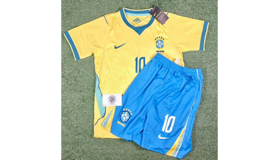 Brazil 2026 Home Kids NEYMAR 10