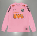 Santos 2012 Retro Pink Long Sleeve NEYMAR JR 11